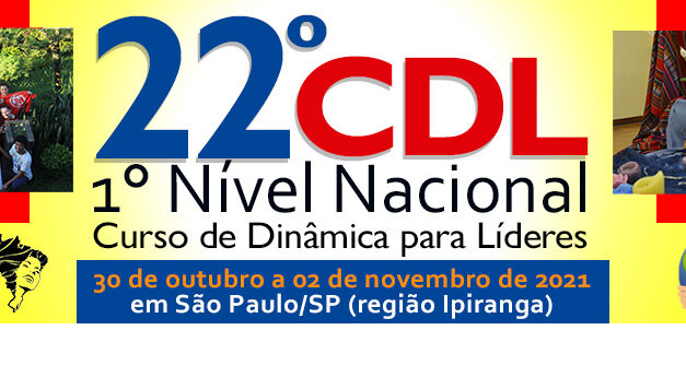 Inscrições abertas para o 22º CDL 1º Nível Nacional