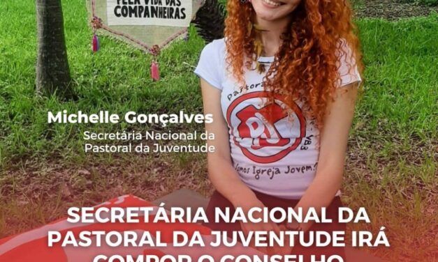 Michelle Gonçalves, irá compor o Conselho Consultivo do GT de Juventudes na transição do Governo Lula