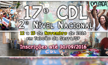 Inscrições abertas para o 17º CDL 2º Nível Nacional