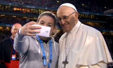 A Pope that enchants people, especially young people.