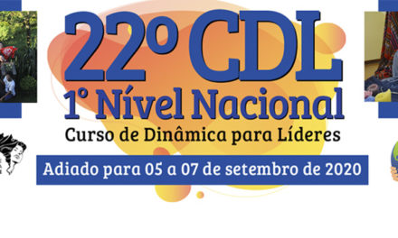 Inscrições abertas para o 22° CDL 1° Nível Nacional