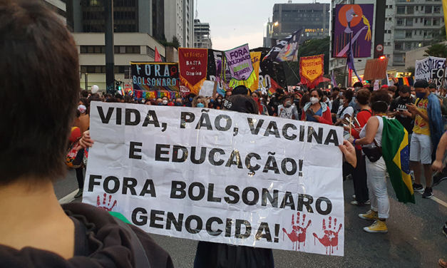 Protestos no Brasil no dia 19