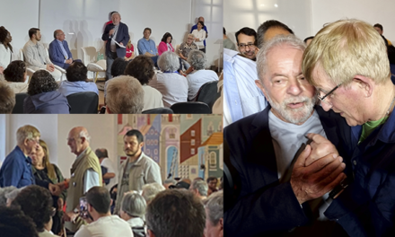 Encontro histórico dos padres e religiosas com Lula