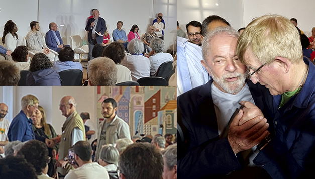 Encontro histórico dos padres e religiosas com Lula