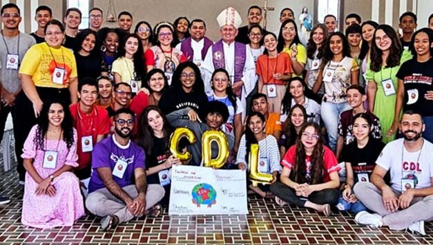 Jovens empolgados com o primeiro CDL para a juventude da diocese de Imperatriz – MA