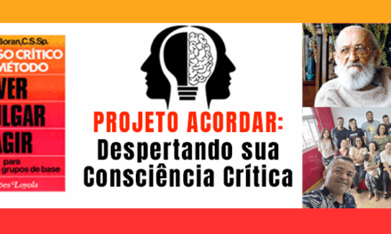 PROJETO ACORDAR: Despertando sua Consciência Crítica